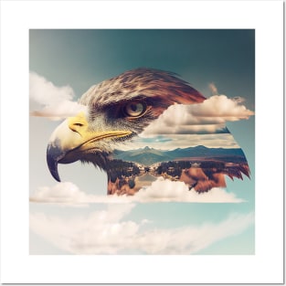 Eagle Nature Outdoor Imagine Wild Free Posters and Art